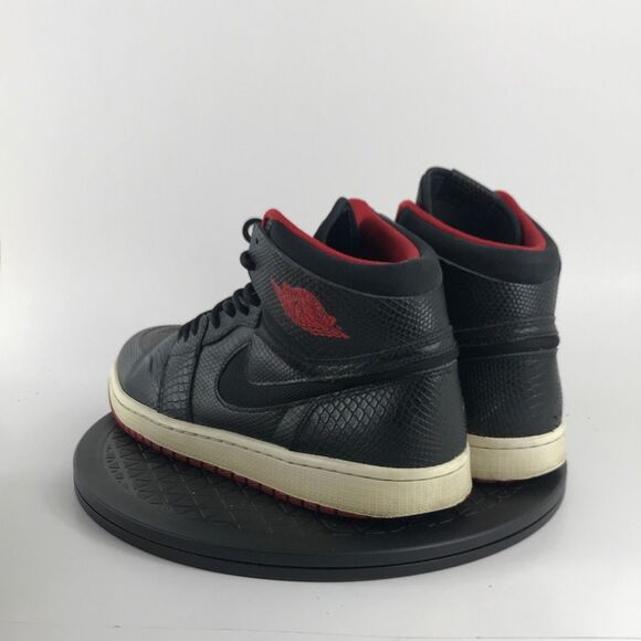 Nike Air Jordan 1 Nouveau Snakeskin Black/Red 819176-001 Men’s Size 11 - Picture 7 of 12